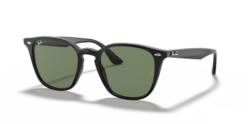 Ray-Ban RB4258F L (52 - 20), de cor Verde, lentes e Preto armação Óculos de sol