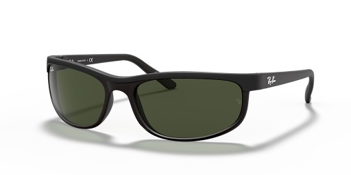 Ray-Ban RB2027 Predador 2 XXL (62 - 19), de cor Verde, lentes e Preto armação Óculos de sol