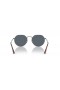 Ray-Ban RB8165 Jack Titanium M (53 - 20) com lentes Azuis e Prata armação Óculos de sol