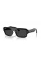 Ray-Ban RB4454 Lukas Bio-Baseados XL (56 - 20) Preto com lentes e Preto armação Óculos de sol