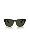 Ray-Ban RB0298S Mega Hawkeye L (53 - 21), de cor Verde, lentes e Preto armação Óculos de sol