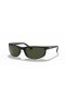 Ray-Ban RB2027 Predador 2 XXL (62 - 19), de cor Verde, lentes e Preto armação Óculos de sol