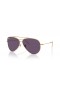 Ray-Ban RBR0101S Aviador Inversa XXL (62 - 11) com lentes Violeta e Ouro armação Óculos de sol