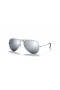 Ray-Ban RB3025 Aviator Espelho XL (58 - 14) com lentes Cinza e Prata armação Óculos de sol