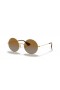 Ray-Ban RB3592 Ja-Jo XL (55 - 20) com lentes Marrom e Ouro armação Óculos de sol