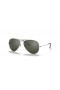 Ray-Ban RB3025 Aviator Espelho XL (58 - 14) com lentes Cinza e Prata armação Óculos de sol