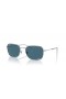 Ray-Ban RB3706 XL (57 - 20) com lentes Azuis e Prata armação Óculos de sol