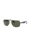 Ray-Ban RB3483 L (60 - 16), de cor Verde, lentes e moldura de Prata Óculos de sol