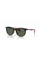Ray-Ban RB9082S L Crianças (47 - 17), de cor Verde, lentes e Preto armação Óculos de sol