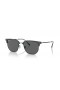 Ray-Ban RB4416 Novo Clubmaster L (51 - 20) com lentes Cinza e Preto armação Óculos de sol