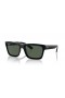 Ray-Ban RB4396F Warren Bio-Baseados XL (57 - 20), de cor Verde, lentes e Preto armação Óculos de sol