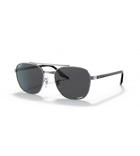 Ray-Ban RB3688 M (55 - 19) com lentes Cinza e Prata armação Óculos de sol