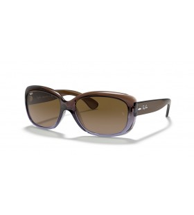 Ray-Ban RB4101 Jackie Ohh M (58 - 17) com lentes Marrom e Marrom, armação Óculos de sol