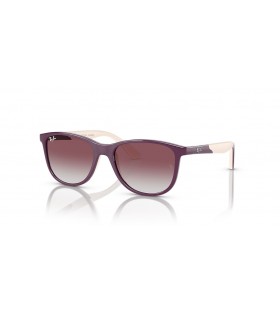 Ray-Ban RB9077S CrianÃ§as Bio-Base de L (49 - 16) com Violeta e lentes cor-de-Rosa armaÃ§Ã£o Ã“culos de sol