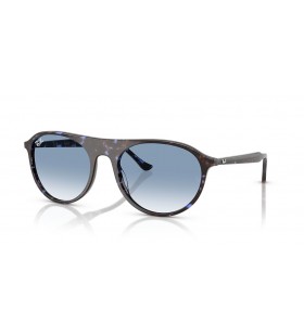 Ray-Ban RB2215 XXL (59 - 20) com lentes Azuis e Azul armação Óculos de sol