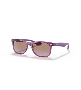 Ray-Ban RB9052SF New Wayfarer Crianças M (50 - 15) com Violeta e lentes cor-de-Rosa armação Óculos de sol