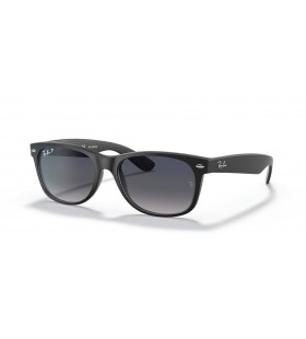 Ray-Ban RB2132 Novo ClÃ¡ssico Wayfarer M (55 - 18) com lentes Azuis e Preto armaÃ§Ã£o Ã“culos de sol