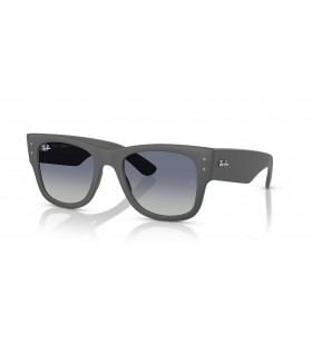 Ray-Ban RB4840S Mega Wayfarer Liteforce M (50 - 21) com lentes Cinza e Cinza, armaÃ§Ã£o Ã“culos de sol
