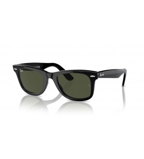 Ray-Ban RB2140 Wayfarer Originais ClÃ¡ssico L (50 - 22), de cor Verde, lentes e Preto armaÃ§Ã£o Ã“culos de sol