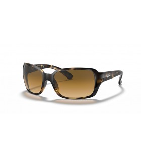 Ray-Ban RB4068 M (60 - 17) com lentes Marrom e Tartaruga armação Óculos de sol