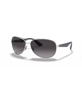 Ray-Ban RB3526 L (63 - 14) com lentes Cinza e Prata armação Óculos de sol