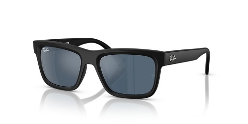 A Ray-Ban RB9196S Gyerekek Bio-Alapú M (49 - 17), a Kék lencse, Fekete keret Napszemüveg