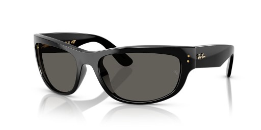 Ray-Ban RB2289 Mega Balorama Blacked Amach Bailiúchán XL (63 - 19) le lionsaí Liath agus Dubh fráma Sunglasses