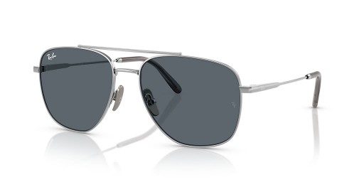 Ray-Ban RB8097 William Tíotáiniam XL (59 - 17), le lionsaí Gorm agus Silver fráma Sunglasses