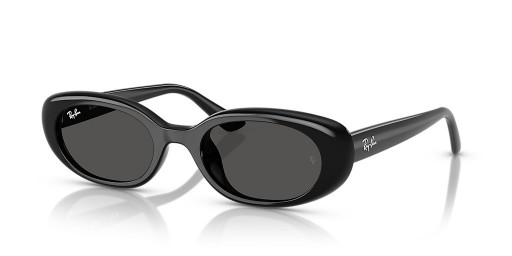 Ray-Ban RB4441D Bith-Bhunaithe L (53 - 21) le lionsaí Liath agus Dubh fráma Sunglasses