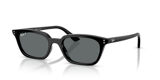 Ray-Ban RB4456 Zaya Bith-Bhunaithe XXS (50 - 19) le lionsaí Liath agus Dubh fráma Sunglasses