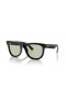 Ray-Ban RBR0502SF Wayfarer Aisiompú M (53 - 20) le Glas lionsaí agus Dubh fráma Sunglasses