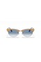 Ray-Ban RB3946 Clubmaster Oval S (52 - 19) le lionsaí Gorm agus Dubh fráma Sunglasses