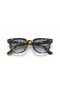Ray-Ban RB2168 Meteor Fleck L (50 - 20) le lionsaí Gorm agus Turtar fráma Sunglasses