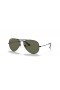 Ray-Ban RB3025 the Aviator Clasaiceach XL (58 - 14) le Glas lionsaí agus Dubh fráma Sunglasses