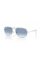 Ray-Ban RB3735 Bain Droichead XXL (60 - 17), le lionsaí Gorm agus Silver fráma Sunglasses