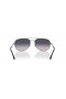 Ray-Ban RB3735 Bain Droichead XL (57 - 17), le lionsaí Gorm agus Silver fráma Sunglasses