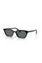 Ray-Ban RB4456 Zaya Bith-Bhunaithe XXS (50 - 19) le lionsaí Liath agus Dubh fráma Sunglasses