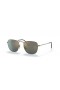 Ray-Ban RB8157 Frank Tíotáiniam S (51 - 20) le lionsaí Gorm agus Óir fráma Sunglasses