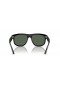 Ray-Ban RBR0501S Buachaill Droim ar ais L (56 - 18) le Glas lionsaí agus Dubh fráma Sunglasses