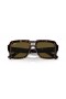 Ray-Ban RB4408 Magellan Bith-Bhunaithe L (54 - 19) le lionsaí Donn agus Turtar fráma Sunglasses