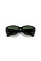 Ray Ban RB4101 Jackie Ohh M (58 - 17) le Glas lionsaí agus Dubh fráma Sunglasses