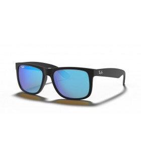 Ray-Ban RB4165 Justin Dath MeascÃ¡n S (54 - 16) le lionsaÃ­ Gorm agus Dubh frÃ¡ma Sunglasses