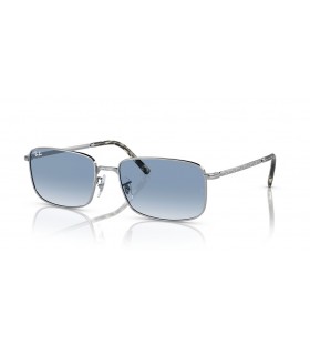 Ray-Ban RB3717 XL (57 - 18) le lionsaÃ­ Gorm agus Silver frÃ¡ma Sunglasses