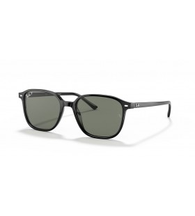 Ray-Ban RB2193 Leonard M (53 - 18) le Glas lionsaí agus Dubh fráma Sunglasses