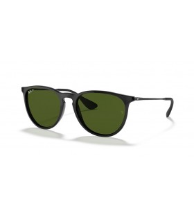 Ray-Ban RB4171F Erika Clasaiceach M (54 - 18) le Glas lionsaí agus Dubh fráma Sunglasses