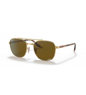 Ray-Ban RB3688 M (55 - 19) le lionsaí Donn agus Óir fráma Sunglasses