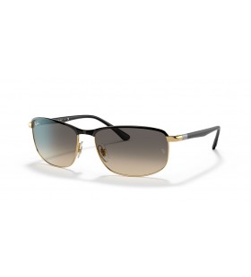 Ray-Ban RB3671 XXL (60 - 16) le lionsaí Liath agus Dubh fráma Sunglasses