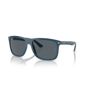 Ray-Ban RB4547 Bhuachaill Dhá L (57 - 18) le lionsaí Gorm agus Gorm fráma Sunglasses