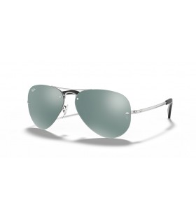 Ray-Ban RB3449 L (59 - 14) le Hairgead lionsaÃ­ agus Ã“ir frÃ¡ma Sunglasses
