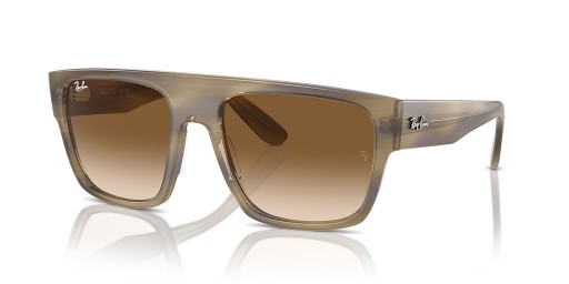 Ray-Ban RB0360S Drifter XL (57 - 20) con lenti Marrone e Verde cornice Occhiali da sole